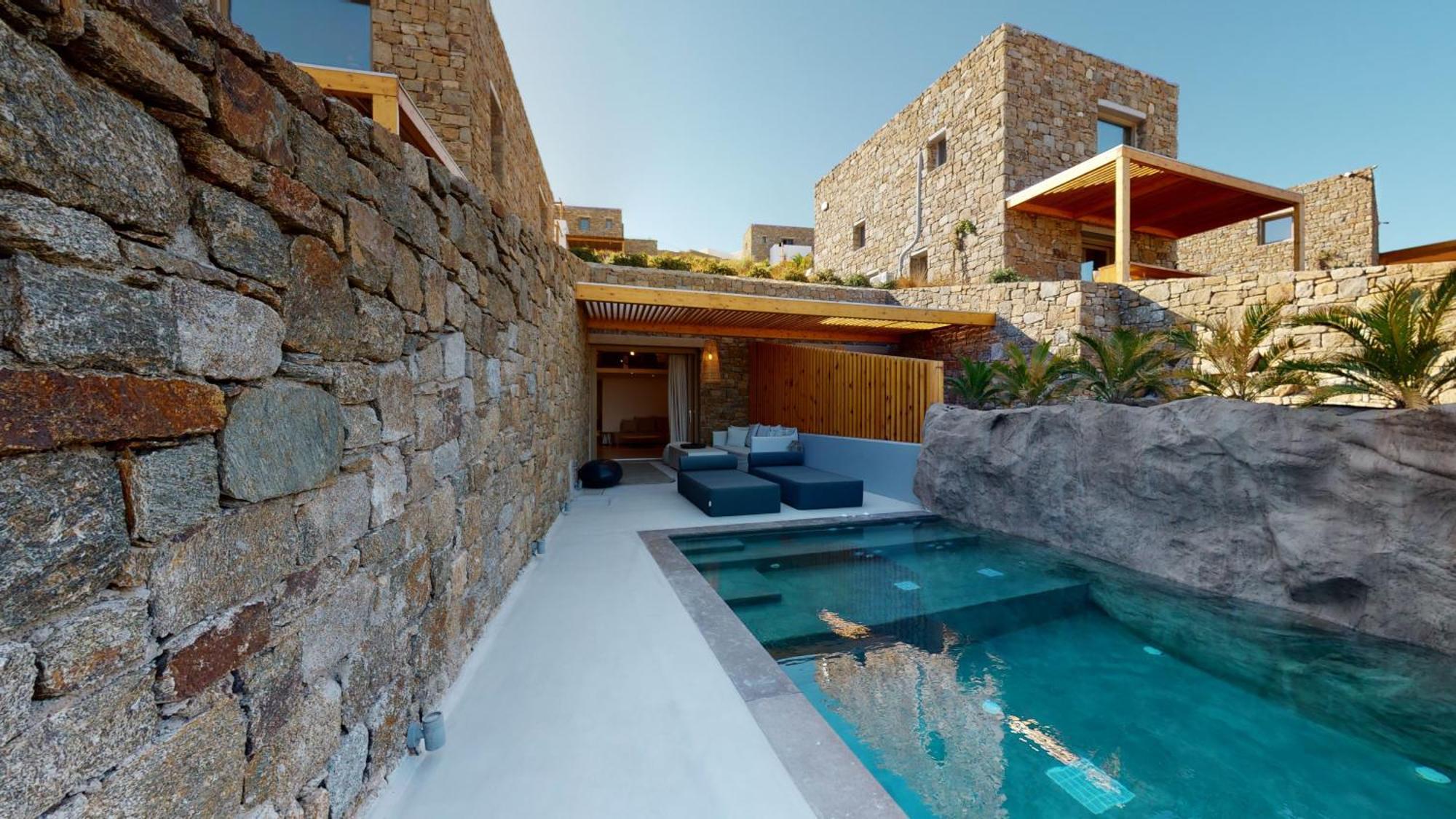 Nasta Suites & Villas Intentional Living Mykonos Panormos  Zimmer foto